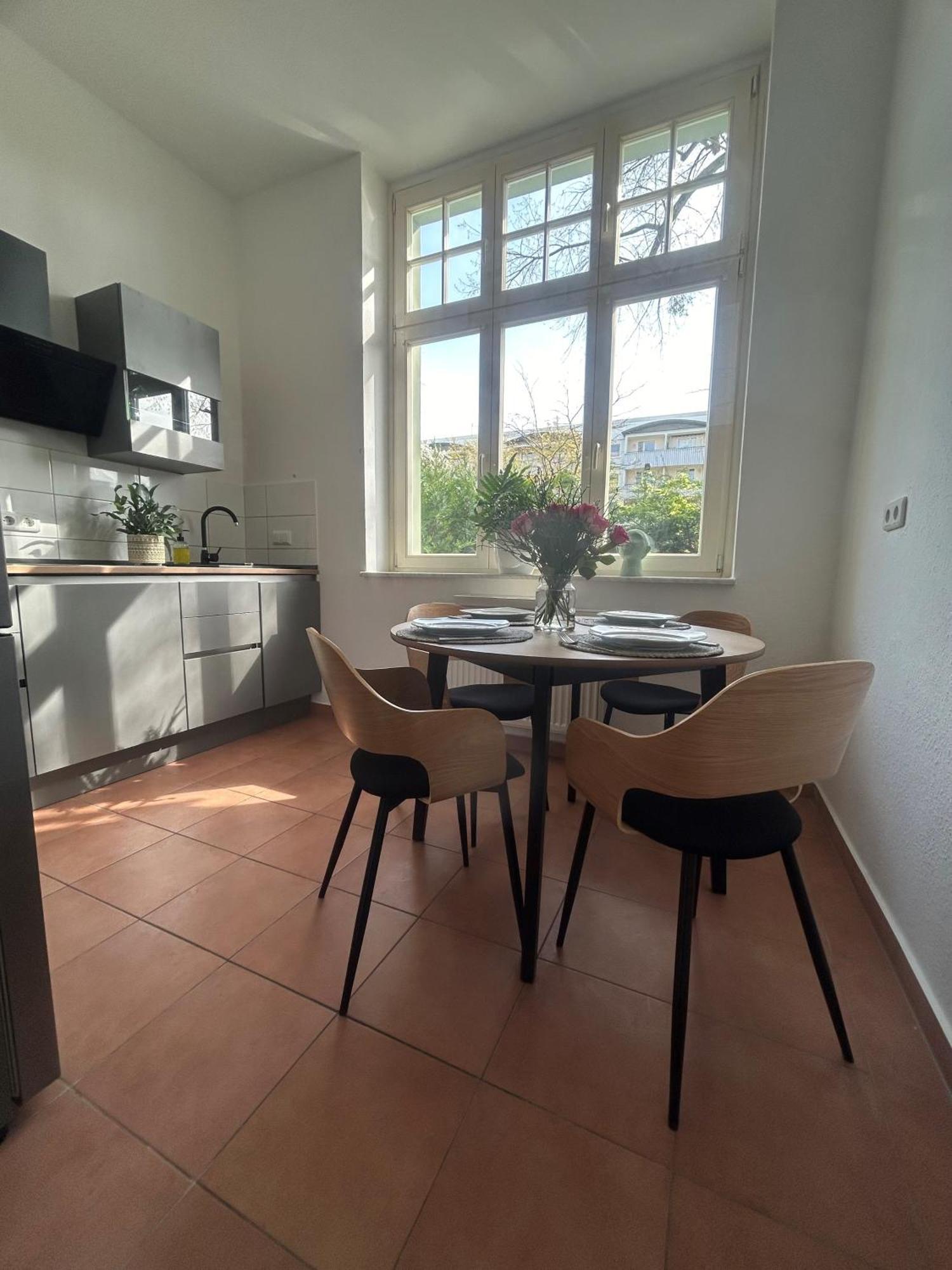 Mintara Komfort Apartment Mit Grill -Terrasse, Sky Und Parkplatz Magdeburgo Exterior foto